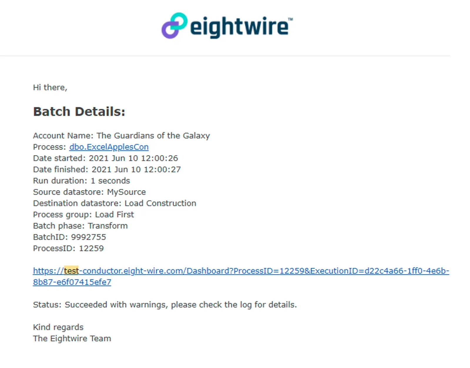 Project Alerts (screenshot)