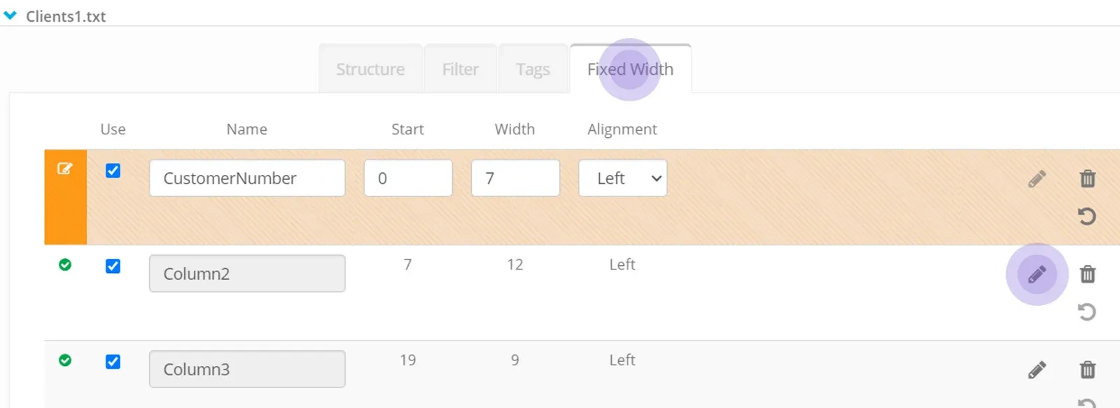 Fixed Width Datastores (screenshot)