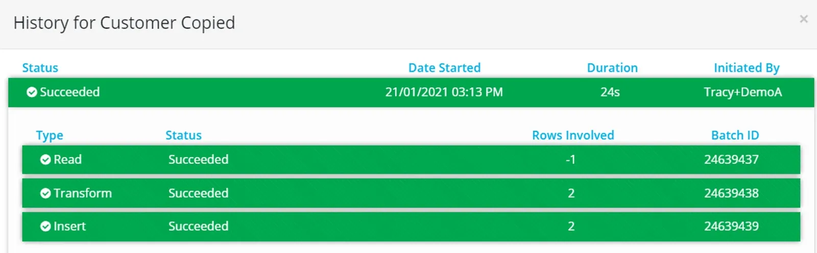 Using Folder Datastores in a Process (screenshot)