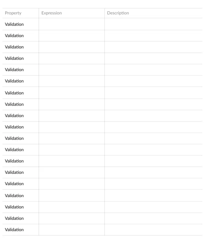 Validation (screenshot)