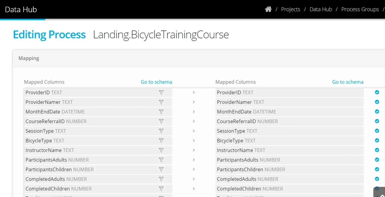 Process CSV and Excel Data using Tile (screenshot)