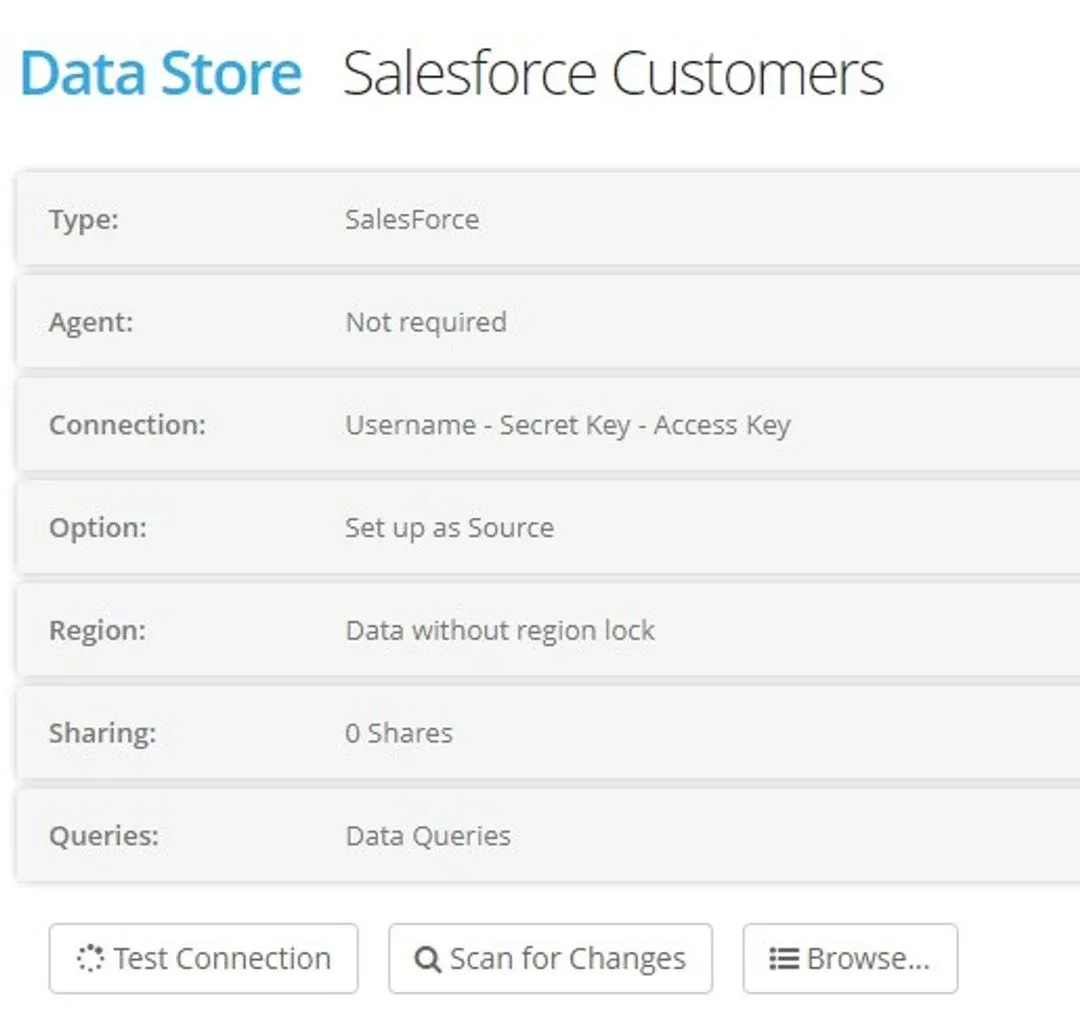 Create a Datastore (screenshot)