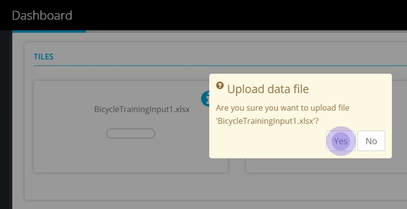 Submit data (screenshot)
