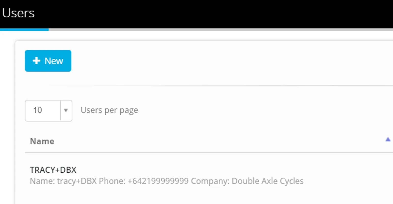 Create Users (screenshot)