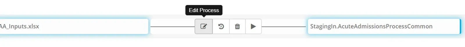 Assign a system expression to a process (screenshot)