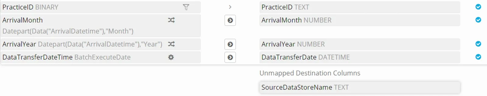 Assign a system expression to a process (screenshot)
